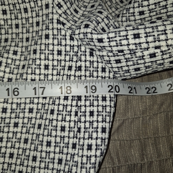 Emily White Black Business One Button Front Jacket Size 10 - Picture 9 of 13